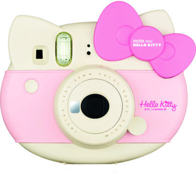 FUJIFILM  Hello Kitty Instax Mini Instant Camera  White & Pink